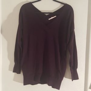 Victoria's Secret Slouchy V-neck Sweater